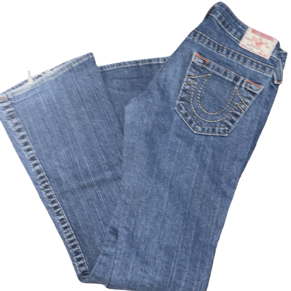 True Religion Women's Boot Cut Jeans - Blue - Picture 2 of 6